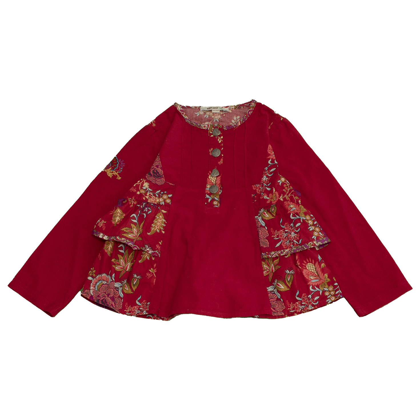 Blouse rouge fille KENZO 4 ans