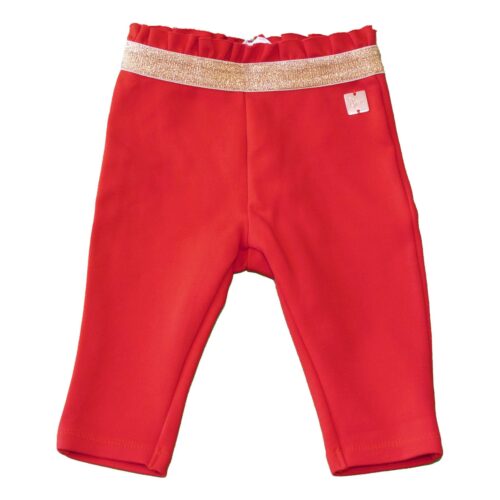 Pantalon rouge – CARREMENT BEAU – 3 mois